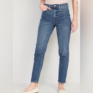 Old Navy High Waisted OG Straight Ankle Jeans